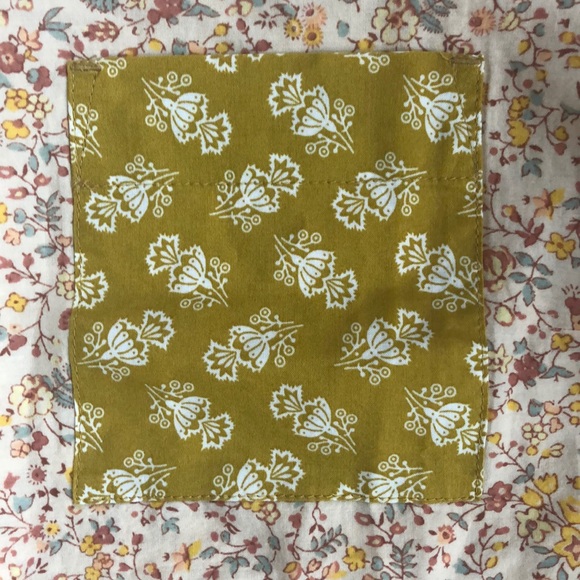 Madewell Button-Back Pocket Top in Jaipur Floral - Picture 5 of 8